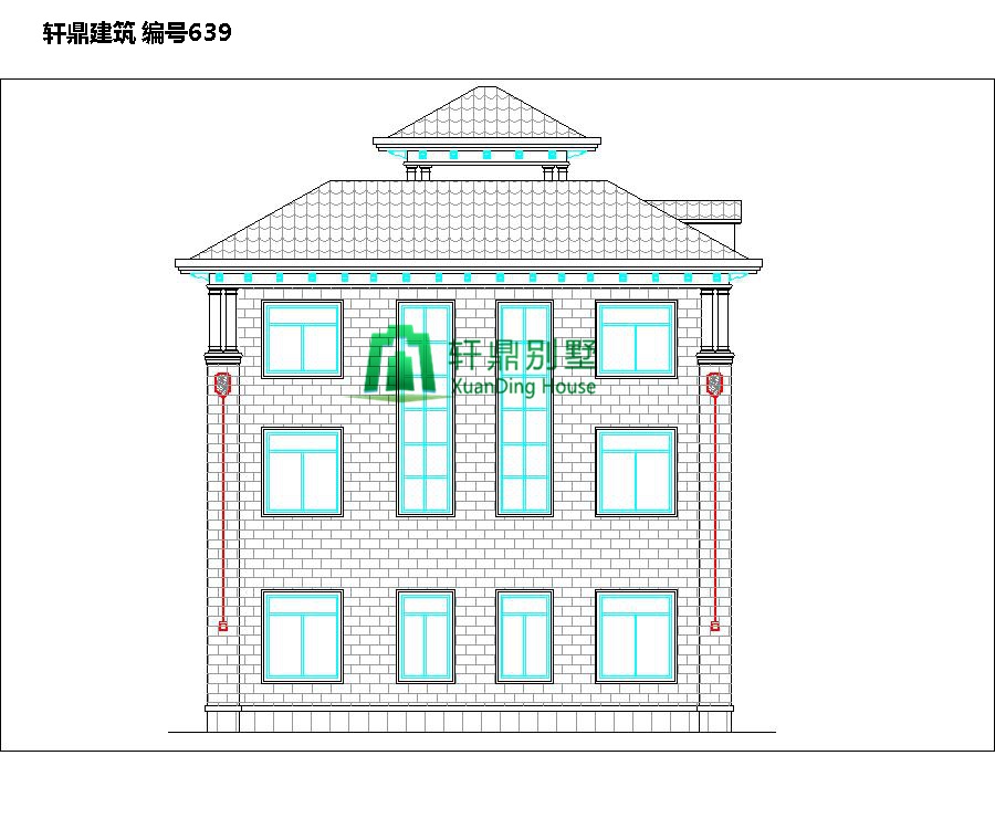 三層半自建別墅設(shè)計施工圖2.jpg 三層半自建別墅設(shè)計施工圖2.jpg