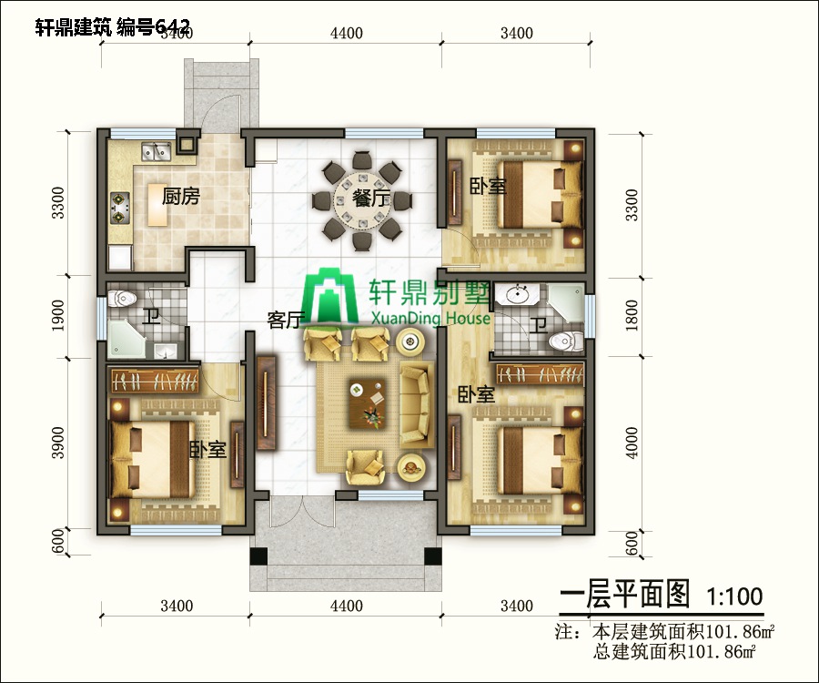 簡單一層自建別墅設(shè)計圖15.jpg 簡單一層自建別墅設(shè)計圖15.jpg