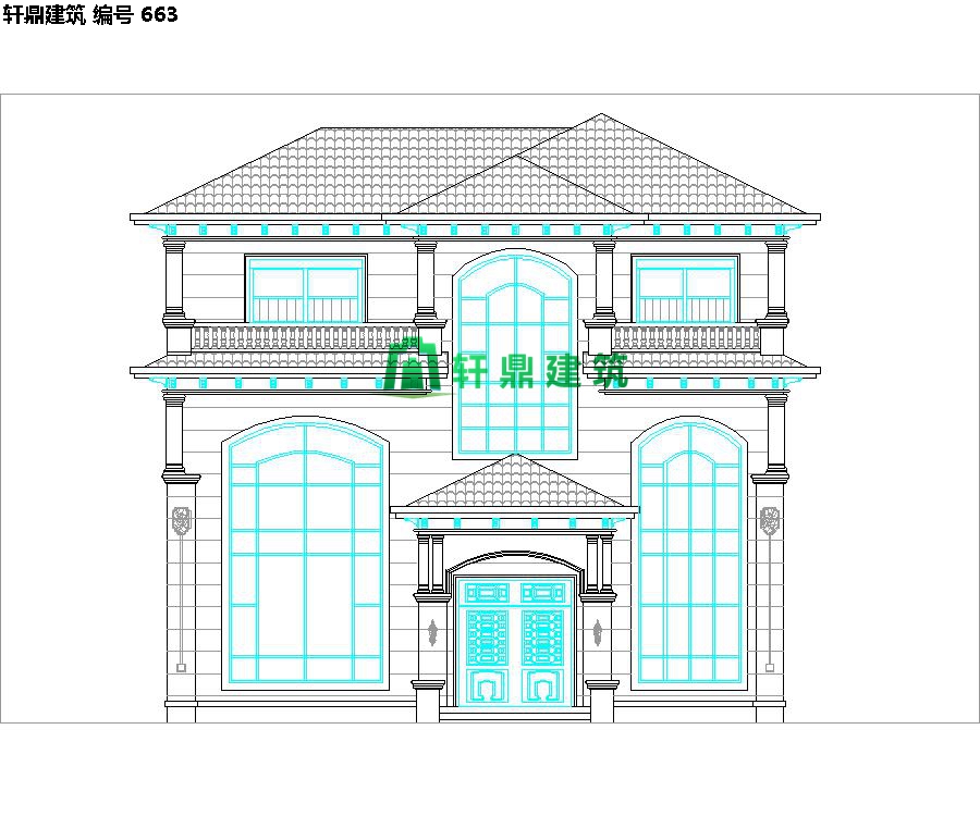 精品歐式復(fù)式三層自建別墅設(shè)計(jì)施工圖07.jpg 精品歐式復(fù)式三層自建別墅設(shè)計(jì)施工圖07.jpg