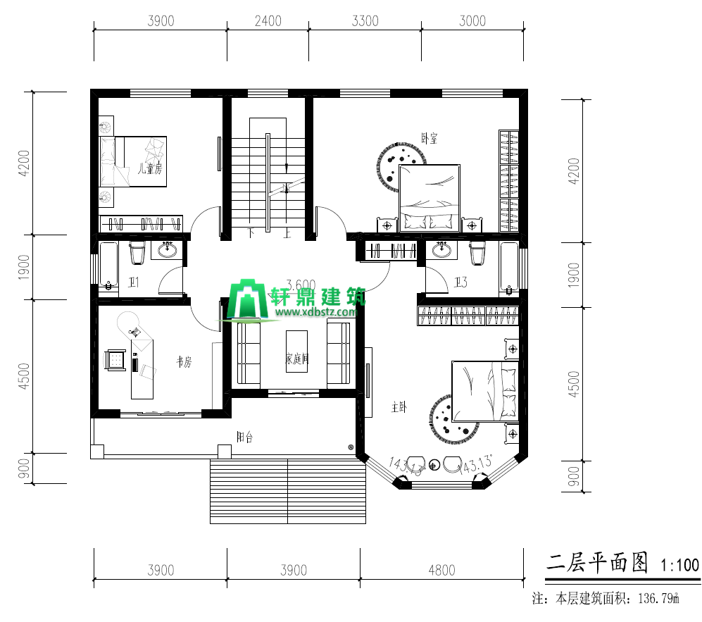 兩層自建房設計圖 兩層自建房設計圖